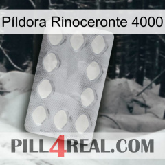 Píldora Rinoceronte 4000 16